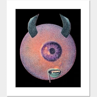 Weirdcore Dreamcore Aesthetic Evil Eye Posters and Art